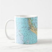  Florida - Sanibel Captiva Nautical Chart Mug Koffiemok (Links)