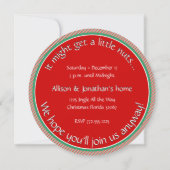 Florida Santa Squirrel™ is een feestelijke feestda Kaart (Achterkant)