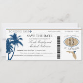 Florida Save the Date Boarding Pass (Voorkant)