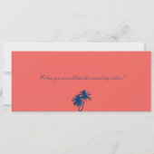 Florida Save the Date Boarding Pass (Achterkant)