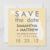 Florida Save the Date Kaarten (Voorkant)
