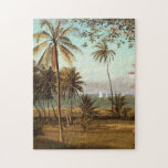 Florida Scene, fine art painting, Legpuzzel<br><div class="desc">Florida Scene, famous painting by Albert Bierstadt.</div>