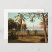 Florida Scene, mooi kunstschilderij, Briefkaart (Voorkant / Achterkant)