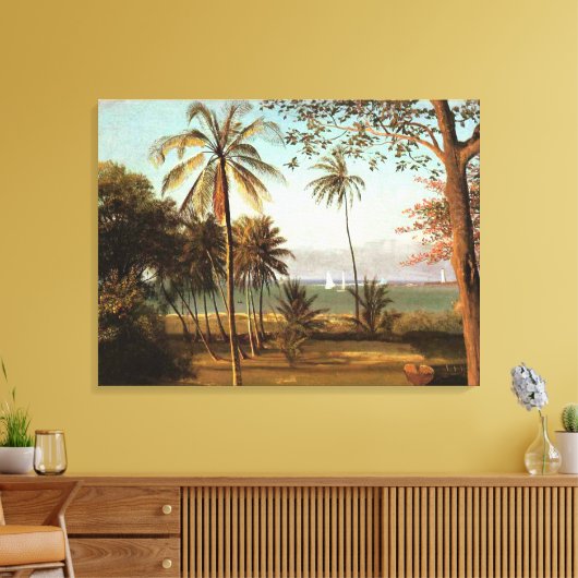 Florida Scene, schilderij met fijne kunst, Canvas Afdruk (Insitu (Woonkamer))