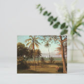 Florida Scene, schilderij van fijne kunst, Briefkaart (Staand voorkant)