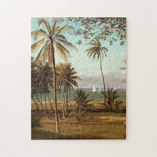 Florida Scene, schilderij van fijne kunst, Legpuzzel (Verticaal)