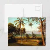 Florida Scene van Albert Bierstadt Briefkaart (Voorkant / Achterkant)