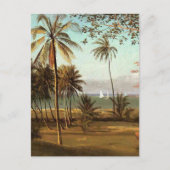 Florida Scene van Albert Bierstadt Briefkaart (Voorkant)