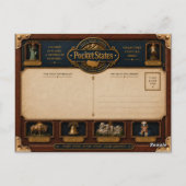Florida-schaduwdoos 3D-figuur Staat Briefkaart (Achterkant)