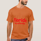 Florida Schattige Design Koop nu oversized T-shirt (Voorkant)