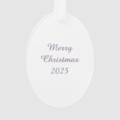 Florida Scrub Jay Audubon Bird Paar op Oranje boom Ornament (achterkant)