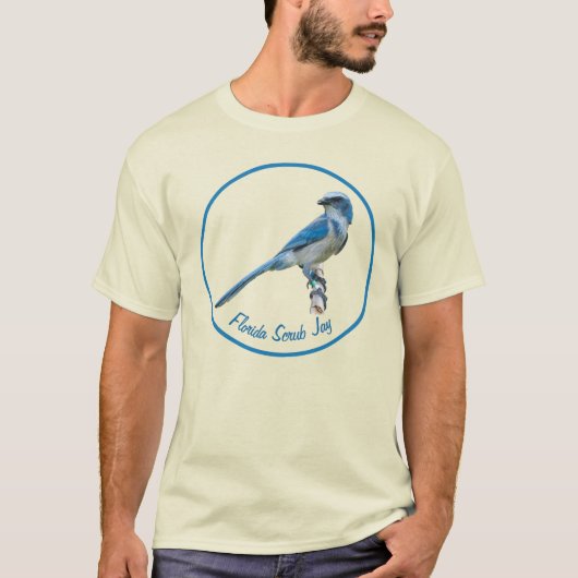 Florida Scrub Jay - Oct 2022 T-shirt (Voorkant)