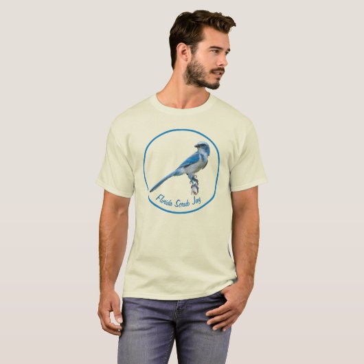 Florida Scrub Jay - Oct 2022 T-shirt (Voorkant volledig)