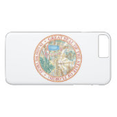 Florida Seal Case-Mate iPhone Case (Achterkant (Horizontaal))