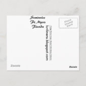 Florida, Seminoles Ft. Myers Briefkaart (Achterkant)