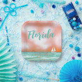 Florida Set Sail Papieren Bordje (Feest)