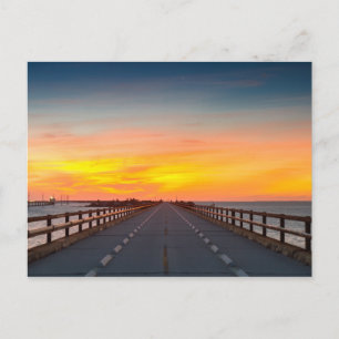 Florida - Seven Mile Bridge-briefkaart Briefkaart