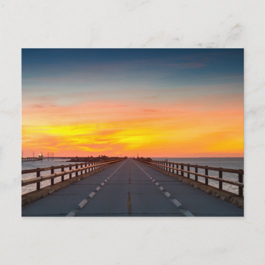 Florida - Seven Mile Bridge-briefkaart Briefkaart (Voorkant)