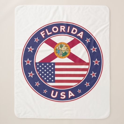 Florida Sherpa Deken (Voorkant)