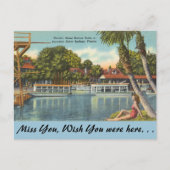 Florida, Silver Springs Briefkaart (Voorkant)