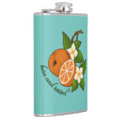 Florida Sinaasappel Geboren en getogen Heupfles (Rechts)