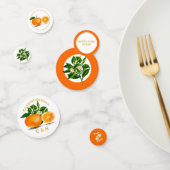 Florida Sinaasappels & Blossom gepersonaliseerd Confetti (Groep)