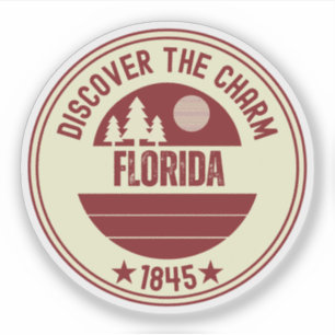 Florida Sinaasappels - Citrus State Souvenir Sticker