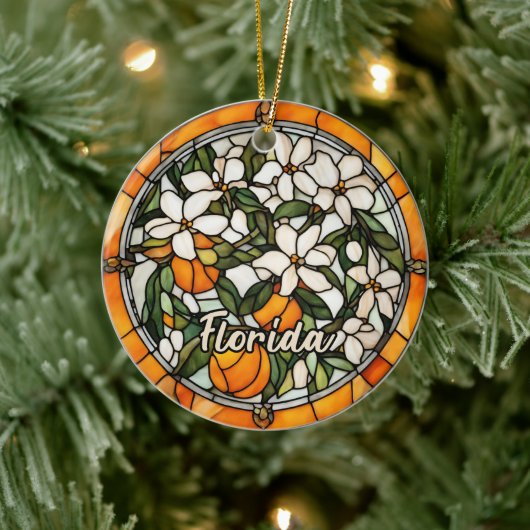 Florida Sinaasappels Ornament (Boom)
