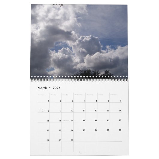 Florida Skies Calendar Kalender (Mar 2026)