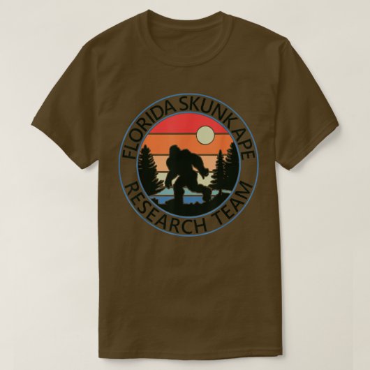 Florida Skunk Ape Research Team Thirt T-shirt (Design voorkant)