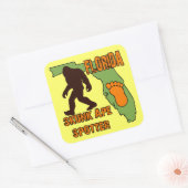 Florida Skunk Ape Spotter Vierkante Sticker (Envelop)