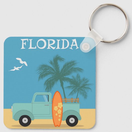 Florida:Sleutelhanger reizen Sleutelhanger (Achterkant)