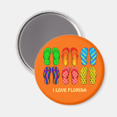 Florida: Slippers Magneet (Voorkant / Achterkant)