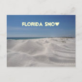 Florida Snow Briefkaart (Voorkant)