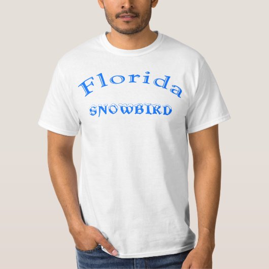 Florida Snowbird Shirt for Men (Voorkant)