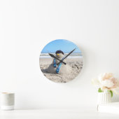 Florida "Snowman"-klok - Blok, zandspiering Ronde Klok (Huis)