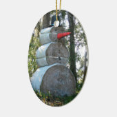 Florida Snowman Ornament (Links)