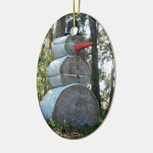 Florida Snowman Ornament (Links)