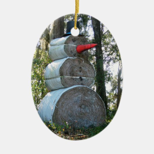 Florida Snowman Ornament (Voorkant)