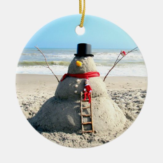 Florida Snowman Ornament (Voorkant)