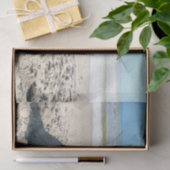 Florida Snowman - Sand Sculpture - Weefselpapier Tissuepapier (Geschenk)