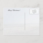 Florida Snowman / SnowWoman ( Beach ) Kerstmis Feestdagenkaart (Achterkant)