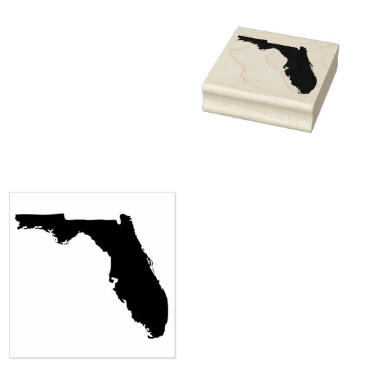 Florida Solid Rubber Art Stamp Rubberstempel (Gestempeld)