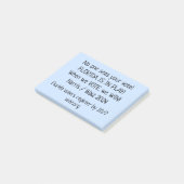 Florida speelt mee! GOTV Notities aan de kiezer Post-it® Notes (Schuin)