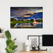 Florida Spring Poster (Thuiskantoor)