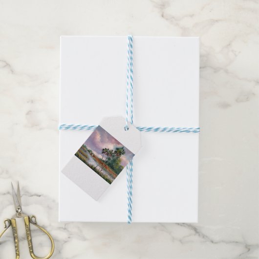 Florida Spring Rain Cadeaulabel (Met Touw)