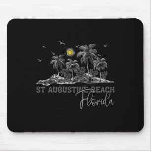 Florida St. Augustine Beach Fl Vintage Palmboom M Muismat