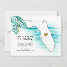 Florida Staatskaart Gouden Hart Nieuwe Thuis