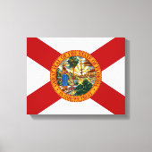 Florida Staatsvlag Canvas Print (Voorkant)