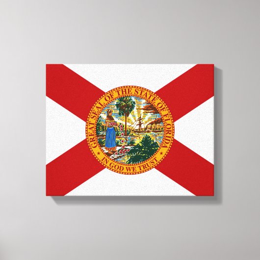 Florida Staatsvlag Canvas Print (Voorkant)